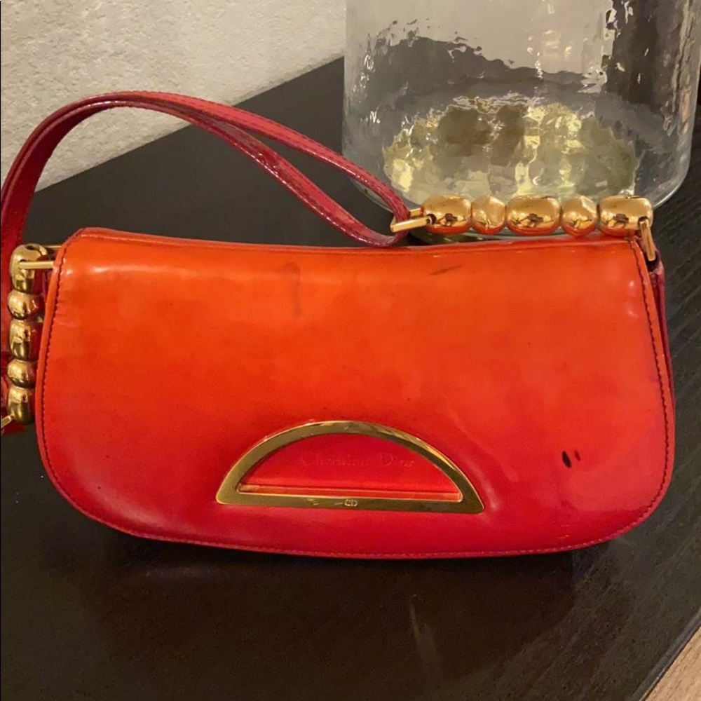Christian Dior 💯Authentic Malice red shoulder bag - Picture 2 of 8